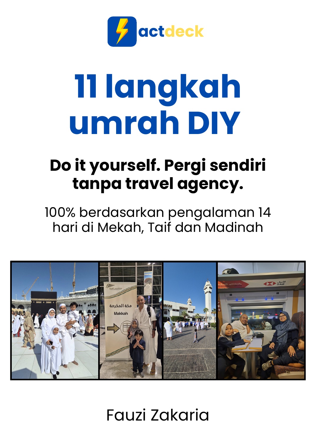 Cover 11 Langkah Umrah DIY oleh Fauzi Zakaria